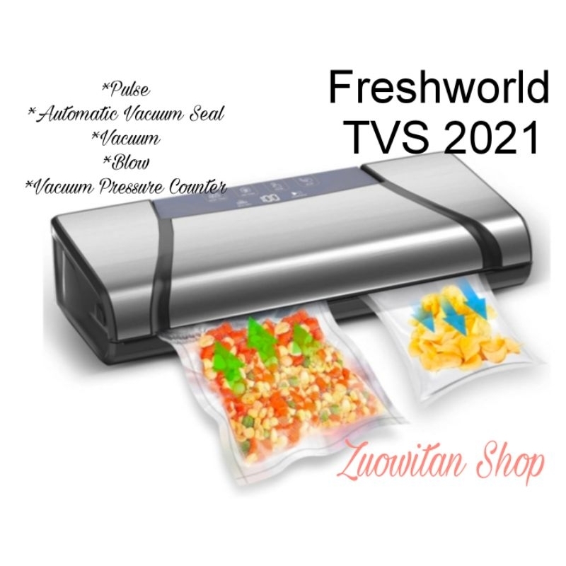 FRESHWORLD Vacuum Sealer Machine  TVS 2021 Freshworld TVS 2021