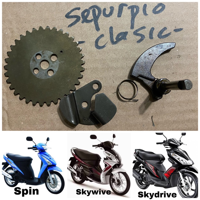 dekompresi suzuki spin skydrive skywife original
