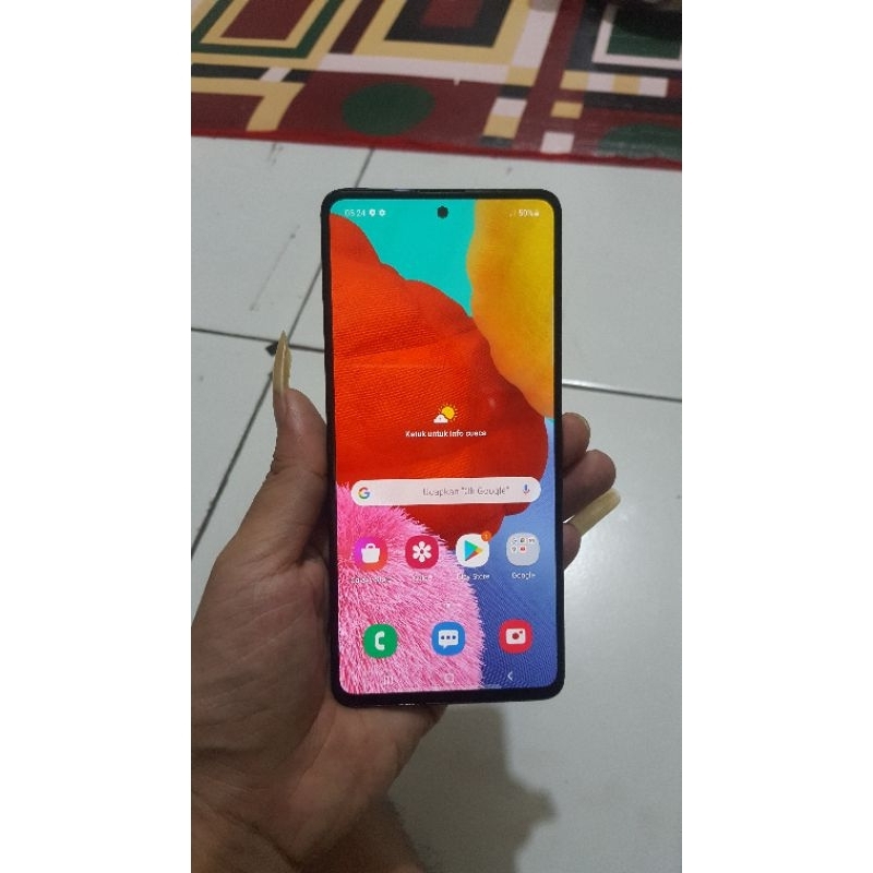 lcd samsung a51 a515f ori copotan