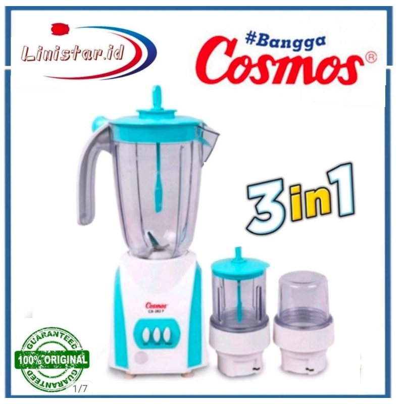 BLENDER COSMOS 3IN1 PLASTIK CB 282 Blender 3IN1 (2Liter)