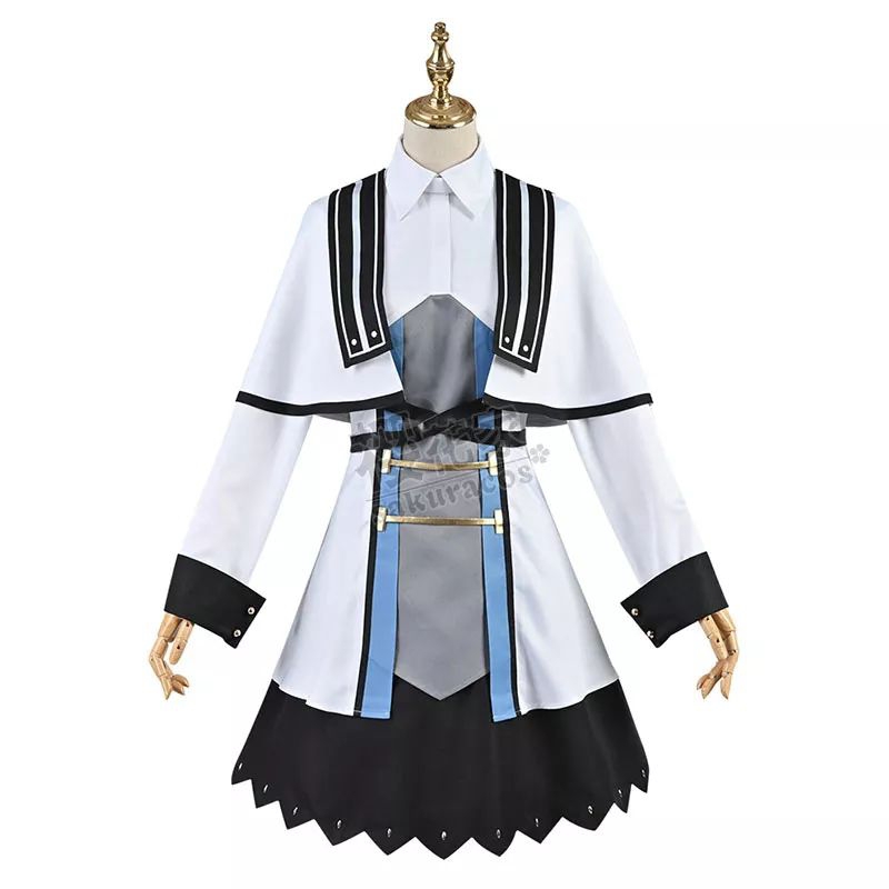 Cosplay Anime Mushoku Tensei Roxy Migurdia Greyrat Cosplay Kostum Halloween Natal Kostum