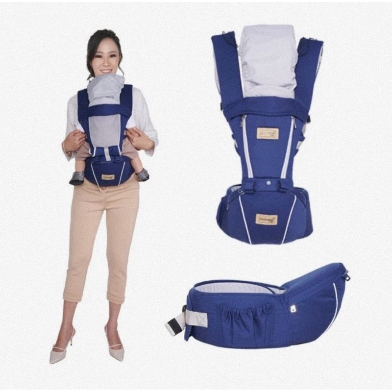 Dialogue Baby Hipseat 7 in 1 Go Airflow DGG1038 - Gendongam Bayi