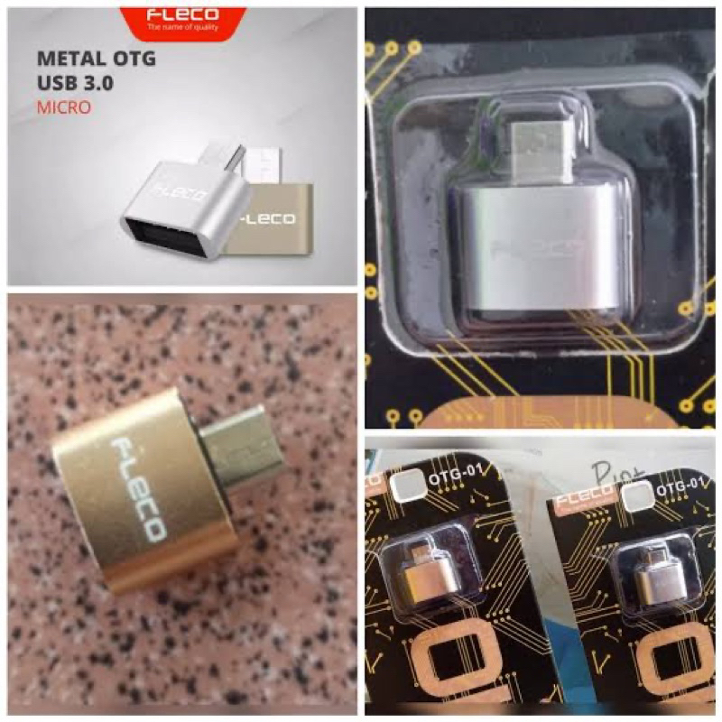 OTG MICRO USB 3.0 FAST SPEED BAHAN METAL ORIGINAL BY FLECO