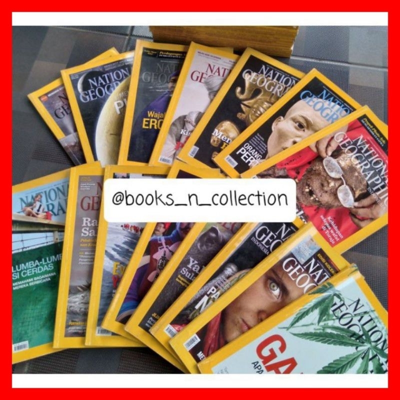 buku NATIONAL GEOGRAPHIC INDONESIA natgeo second