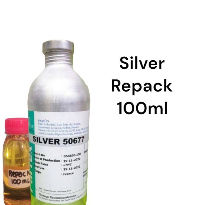Parfum bibit Silver Parfex Grosir Parfum Repack 100 ml