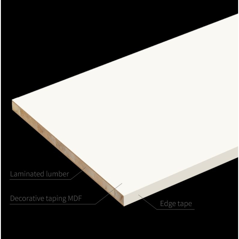 

13x80cm blockboard lapis HPL 2 sisi