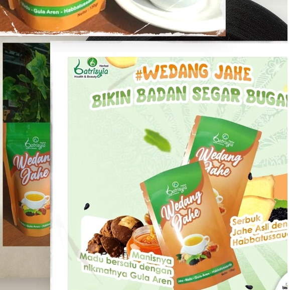 

BATRISYIA WEDANG JAHE|wedang jahe batrisyia herbal||Batrisyia Herbal Wedang Jahe [150 gr]