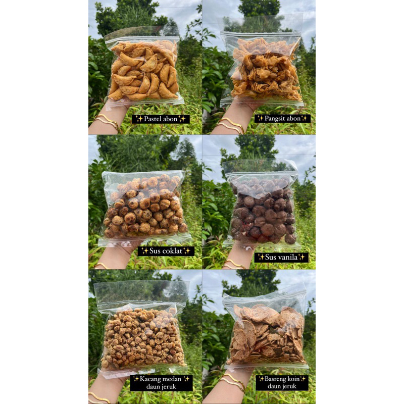 

Snack || Makanan ringan uk.250gr - 1kg (Part 6)