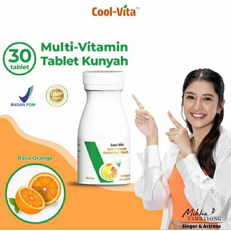 (COD +ORI)Coolvita MultiVitamin Penggemuk Badan BPOM