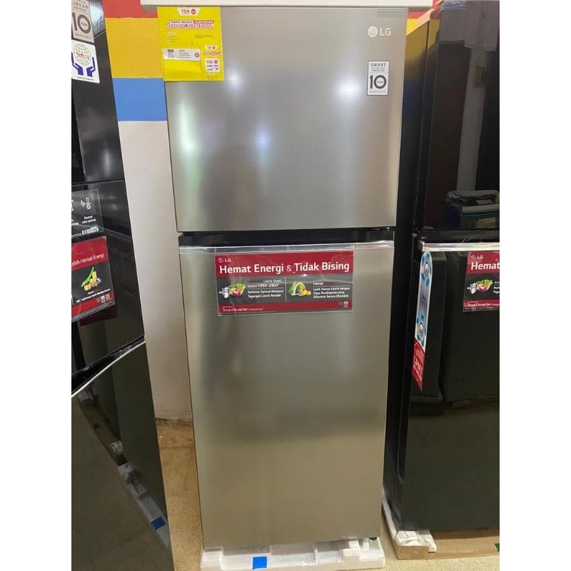 kulkas 2 pintu LG gn 312plgb hemat listrik