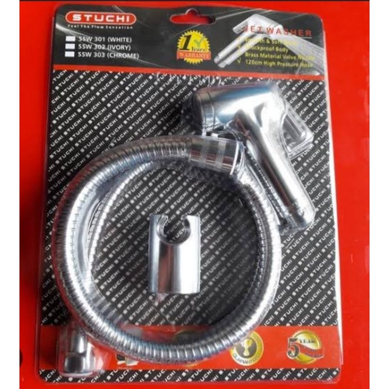 Jet shower kloset Stuchi stainless / Jet shower toilet stainless