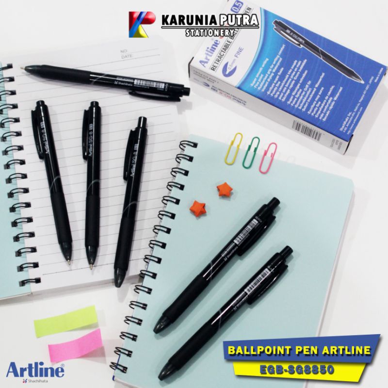 

Pulpen Artline EGB-SG8 Retractable Klik