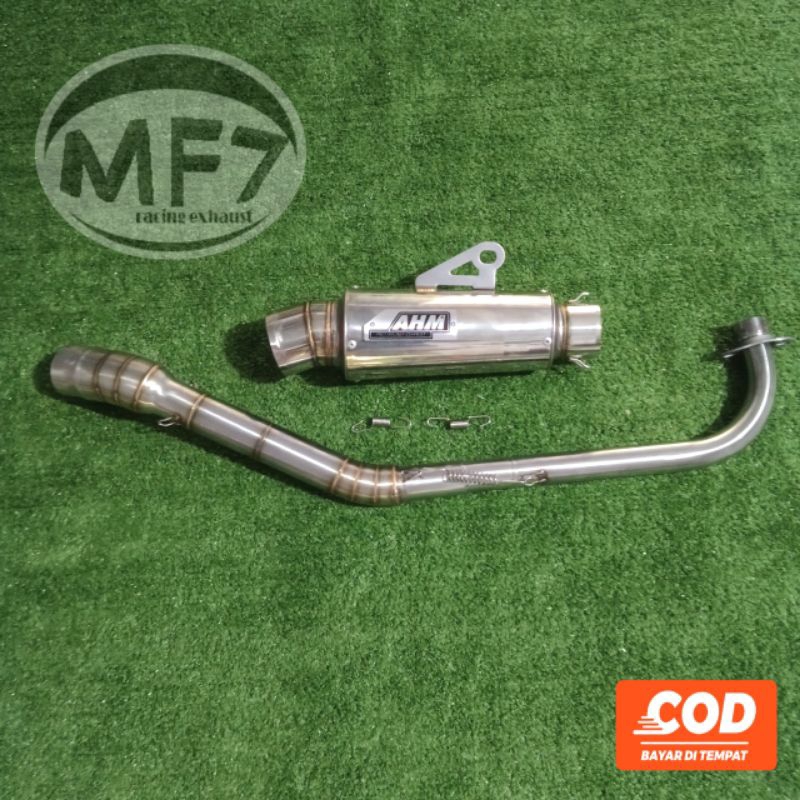 Knalpot Racing AHM Underbond Jupiter Z Jupiter Z1 Vega Smash Shogun Dll