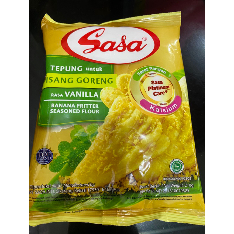 Tepung bumbu sasa Pisang goreng / tepung Pisang goreng / tepung Pisang / banana fritter seasoned