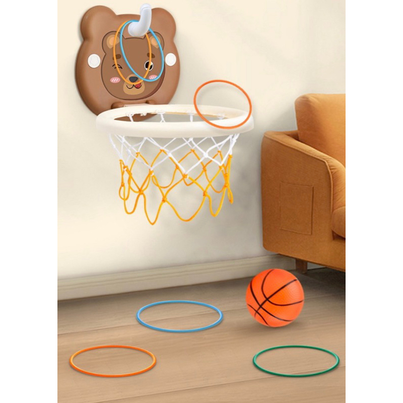 Mainan Basket Ring Lempar - Wall Basket Ring