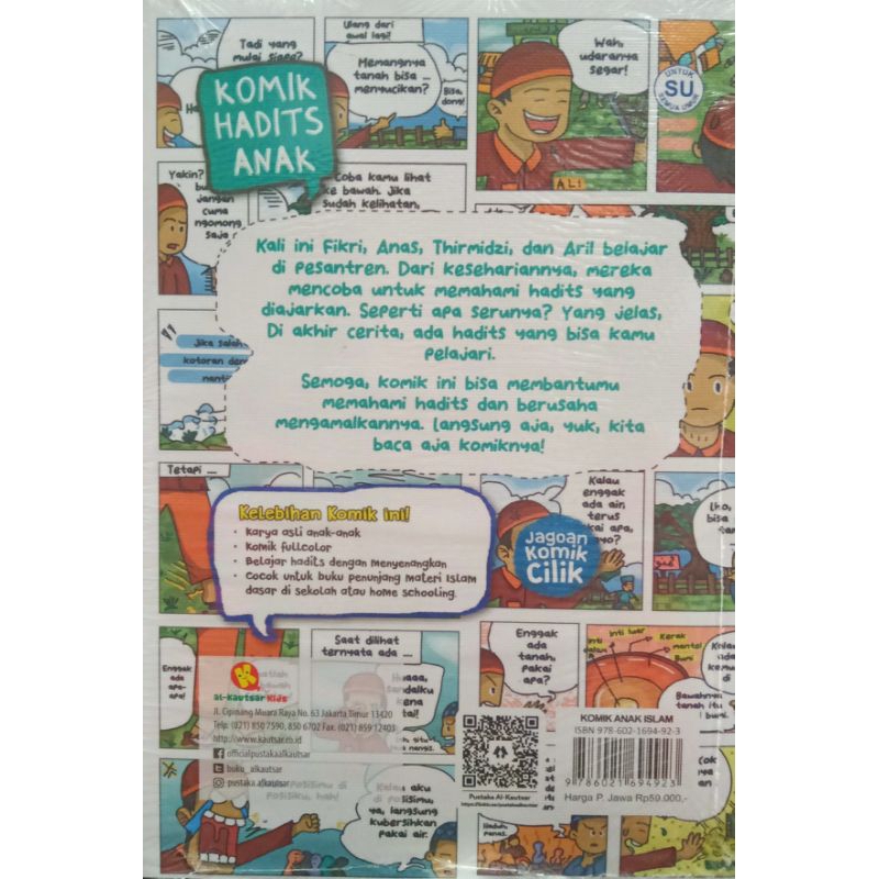 Komik Hadits Anak Seri 3 Keseharian Di Pesantren