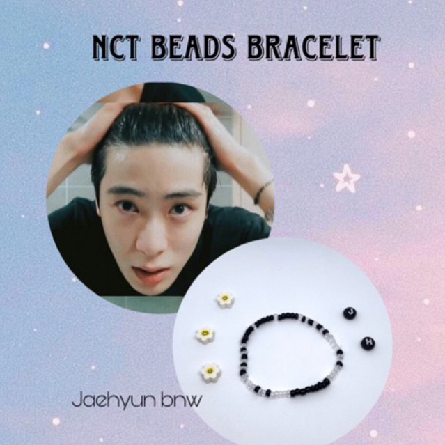 NCT 127 JAEHYUN BEADS BRACELET GELANG KPOP JAEHYUN NCT