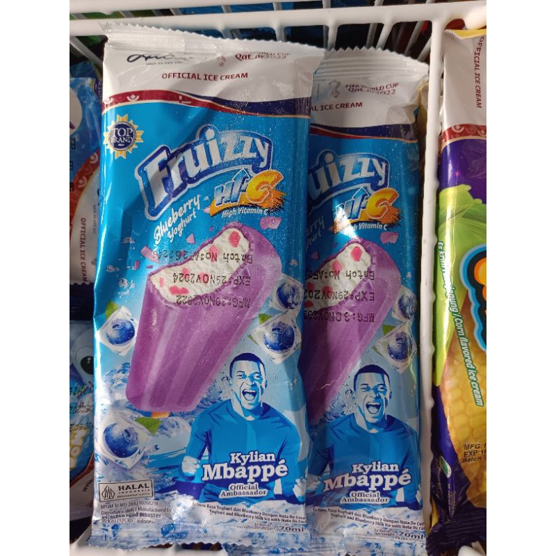 

Ice Cream Aice Fruizzy Blueberry