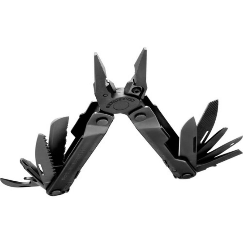 MULTITOOLS MULTI TOOLS EDC SURVIVAL MILITERY LEATHERMAN REBAR BLACK