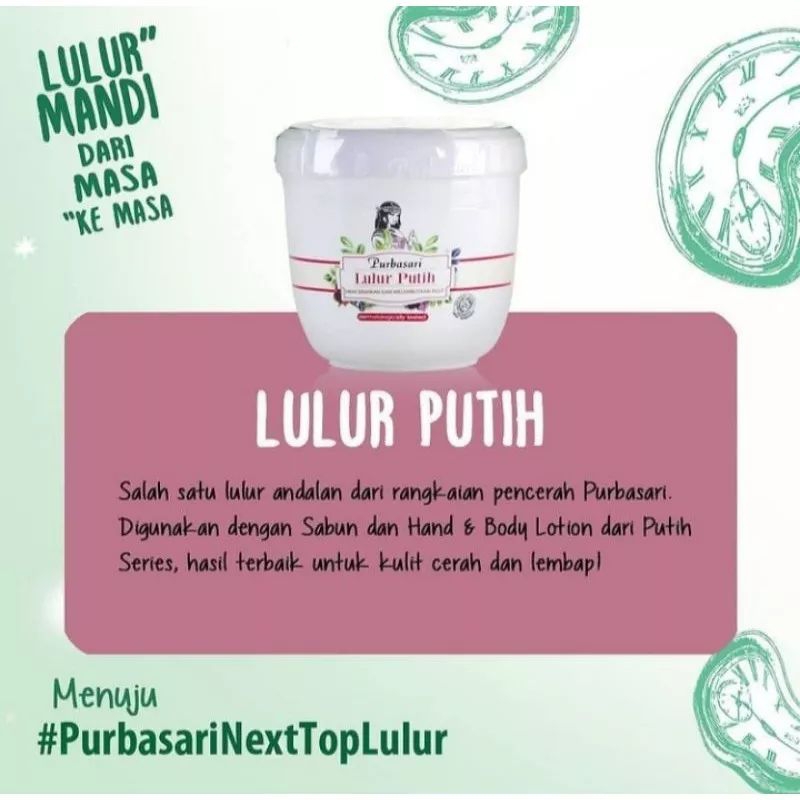 Lulur Mandi PURBASARI Body Scurb 125gr  235gr