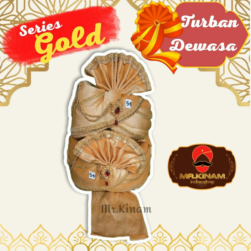 TURBAN [GT-0102] | TOPI INDIA | PENGANTIN PRIA INDIA