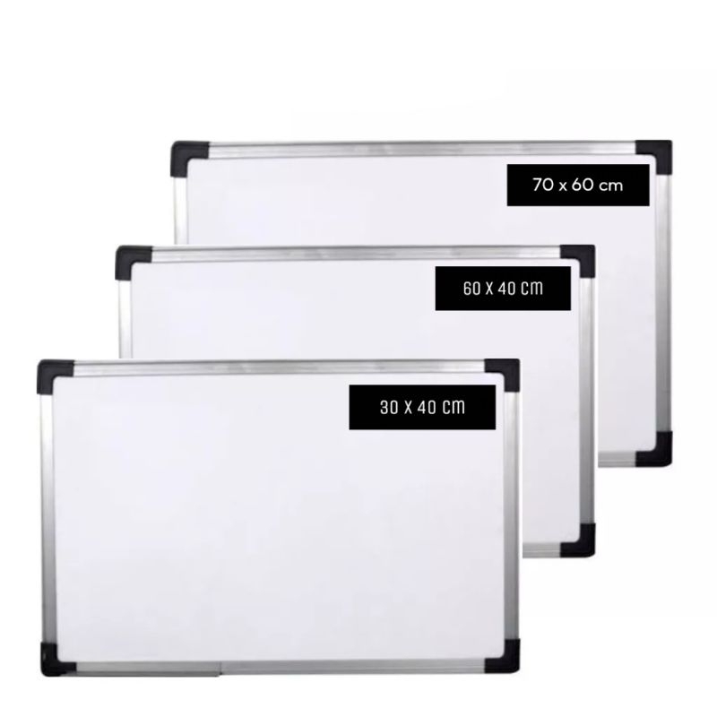 

Whiteboard 2in1 Papan Tulis Spidol kapur Media Anak Belajar