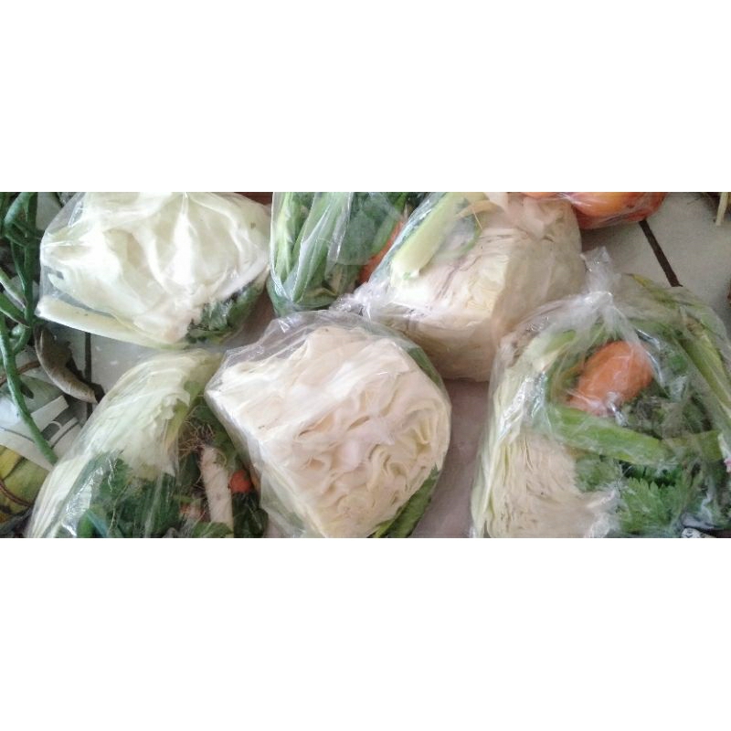 sayur kobis/kol (sayur bening)