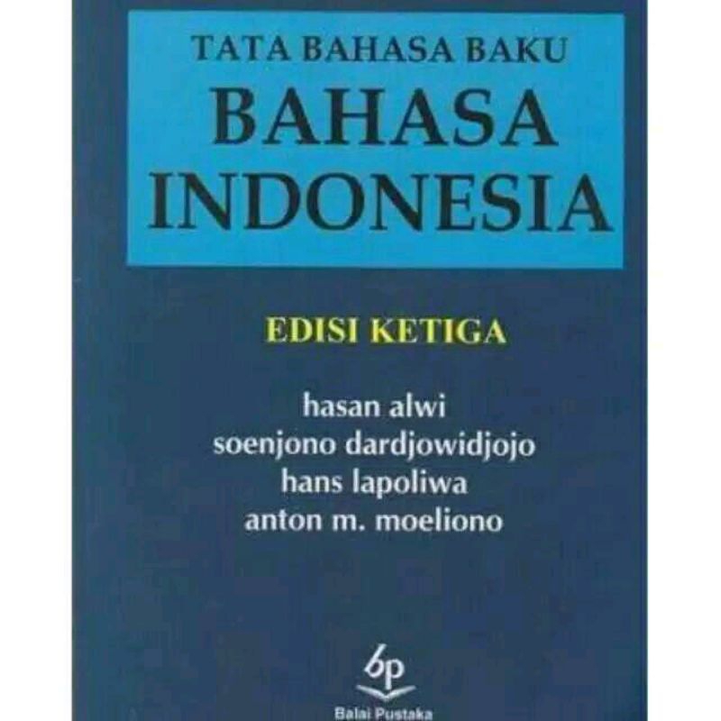tata bahasa baku bahasa indonesia