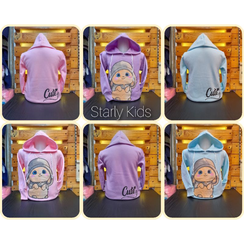 Sweater Anak Perempuan Rabbit/Kids Sweater/Sweater Anak Perempuan/Sweater Anak Perempuan Tebal/Sweat