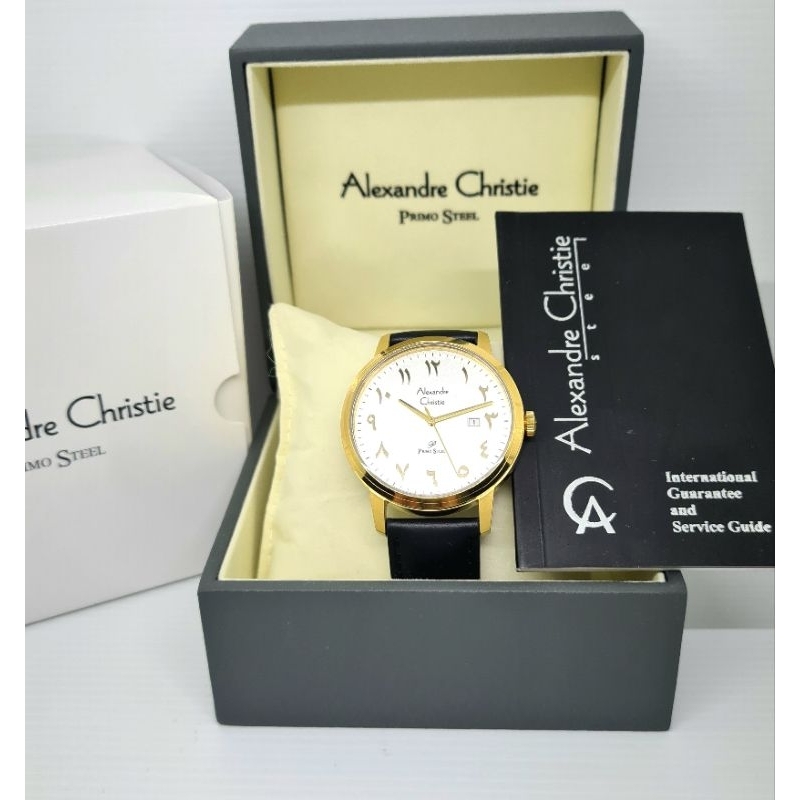 Jam Tangan Alexandre Christie AC 1024 MD Angka Arab