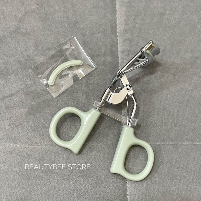 EYELASH CURLER / PENJEPIT BULU MATA HIJAU + KARET CADANGAN (KQ1057)