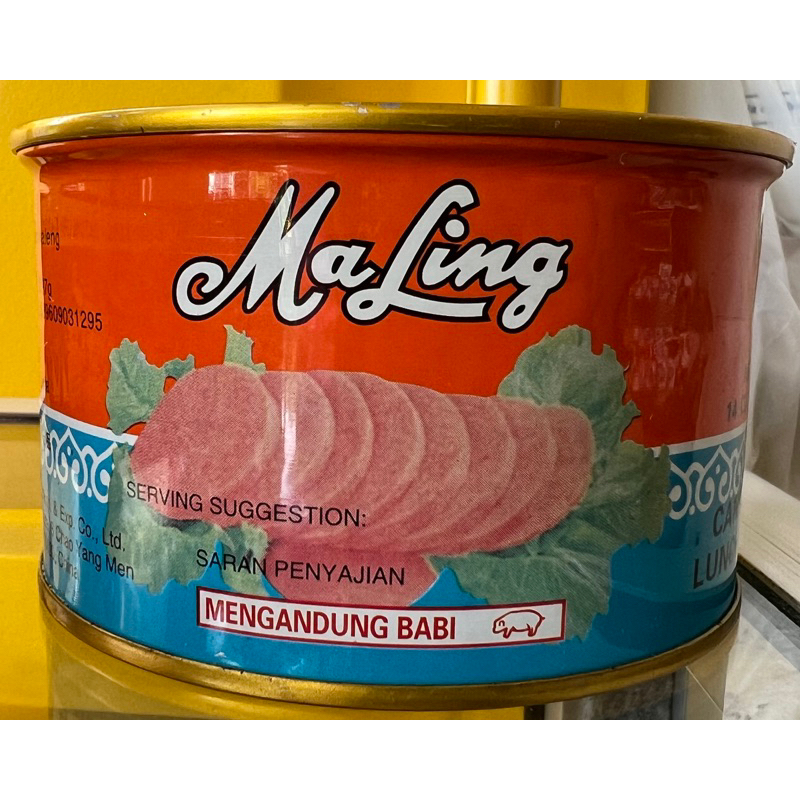 

Makanan Kaleng Ma Ling Babi Non Halal Maling FYF