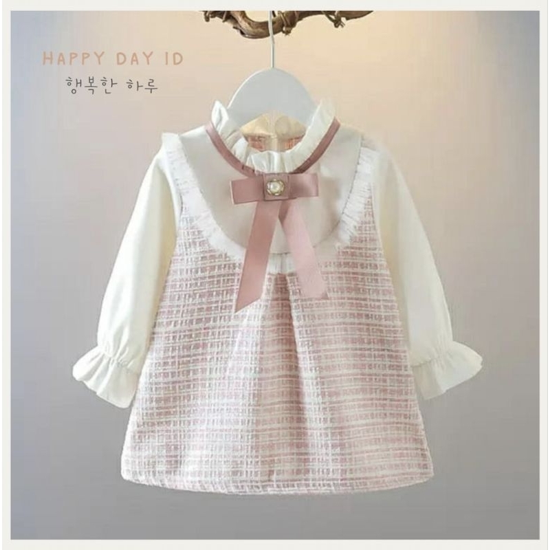 DRESS TWEED ANAK IMPORT