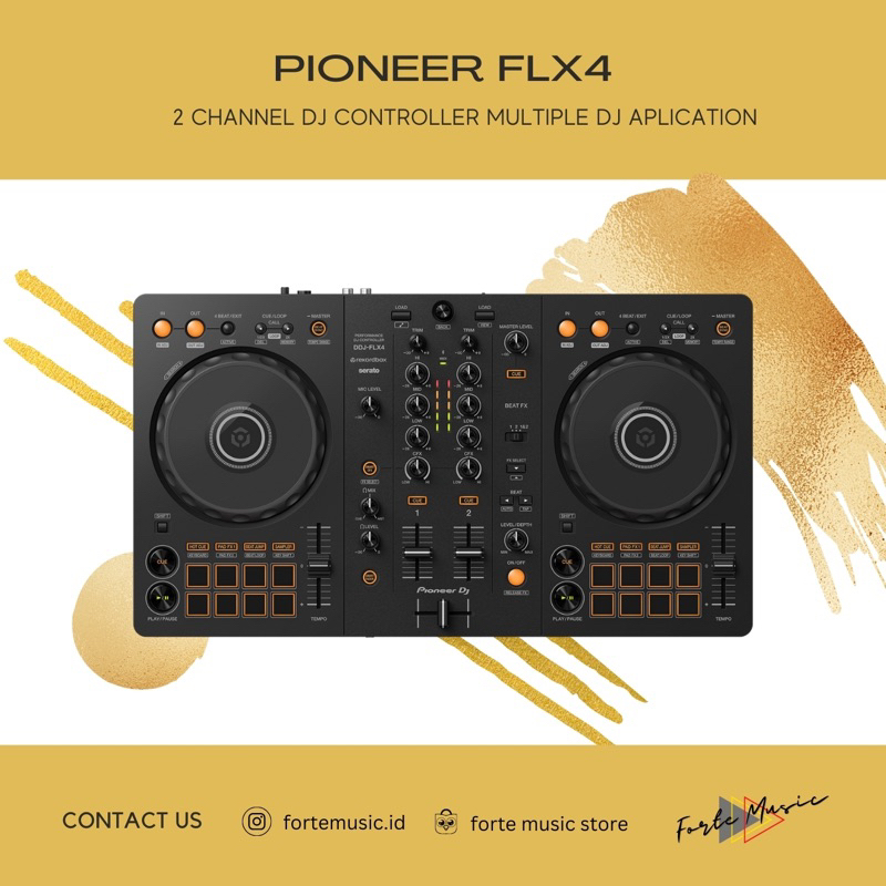 PIONEER FLX4 - DJ controller For Serato & Rekordbox