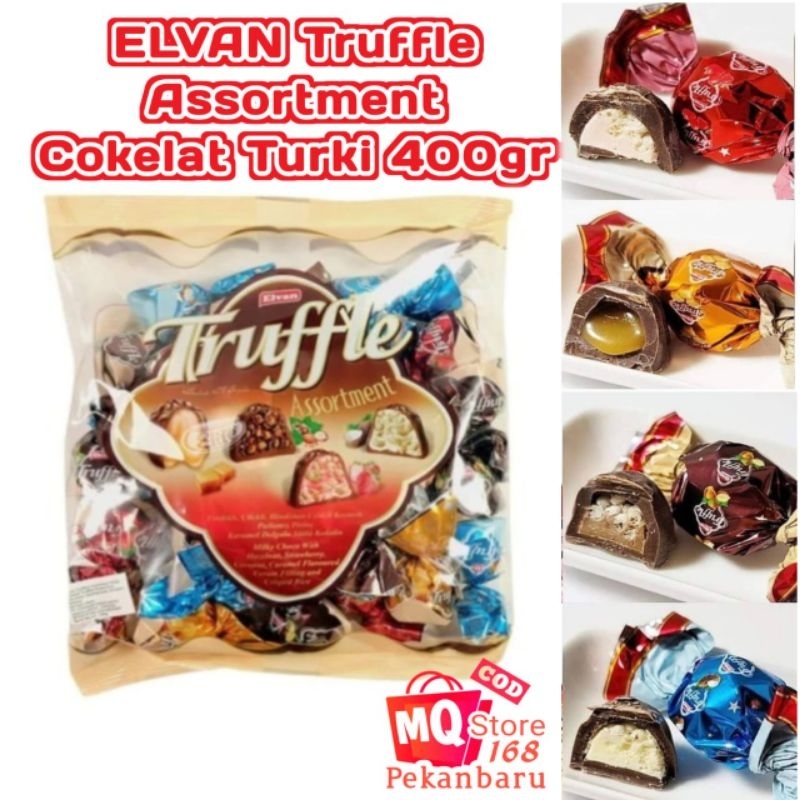 

ELvan Truffle Chocolate Turki Pracampur 400gr