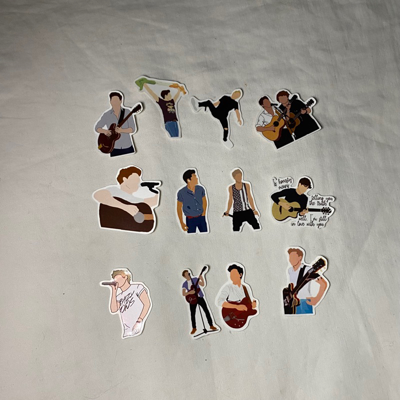 

NIALL HORAN ON STAGE STICKER TUMBLR MINI PACK