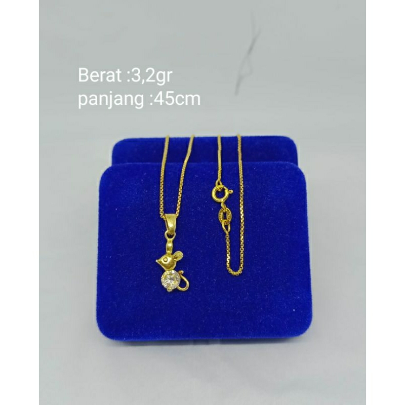 kalung+liontin variasi model kalung &amp; liontin mp/perak asli silver 925 lapis emas/perhiasan fashion wanita terbaru
