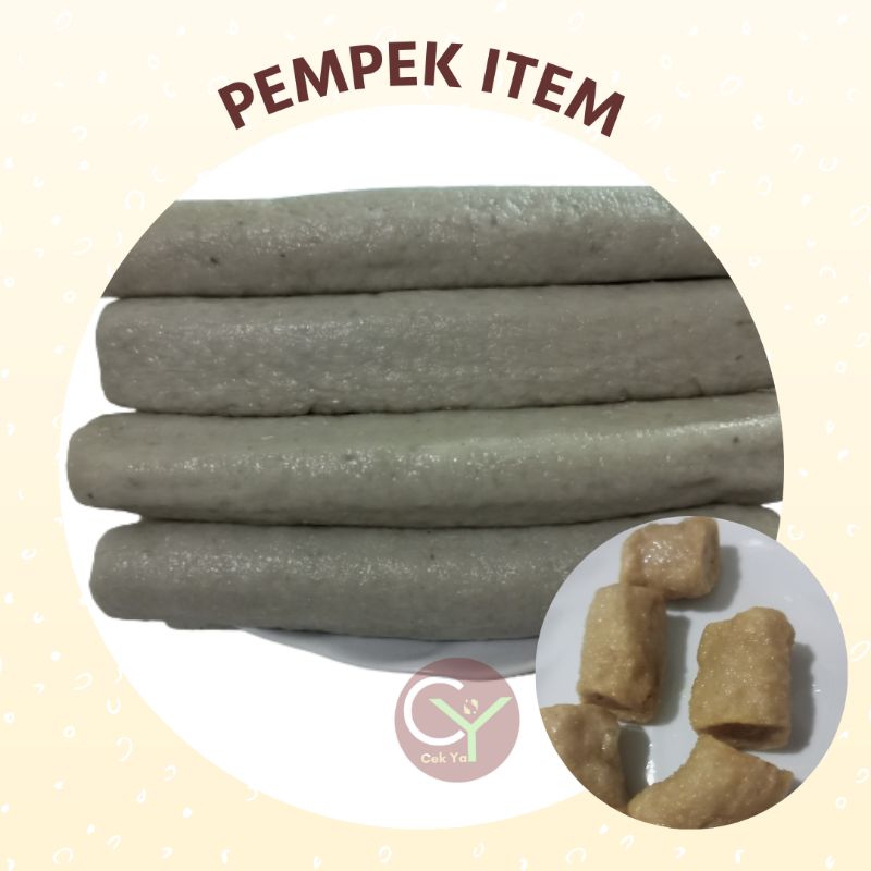 

PEMPEK ITEM/PEMPEK IKAN SUNGAI/PEMPEK ENAK/PEMPEK PALEMBANG/EMPEK EMPEK PALEMBANG/OLEH OLEH PALEMBANG/NO AMIS/PEMPEK ENAK GURIH NON MSG/PEMPEK LEMBUT