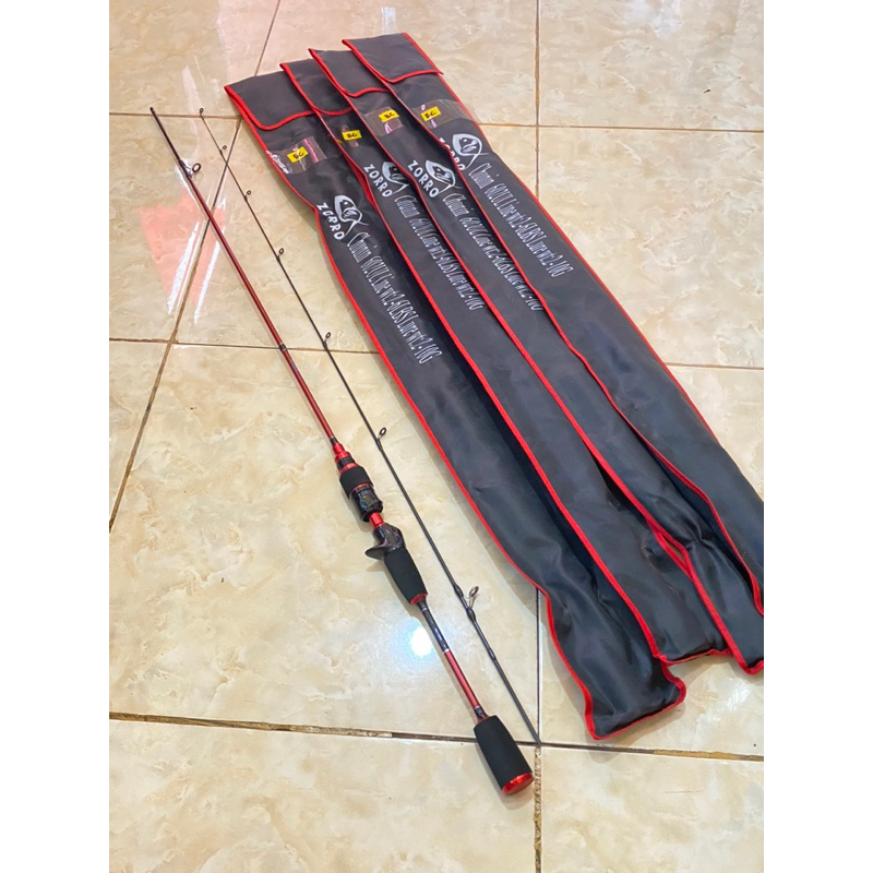 joran ultra Light Zorro chunin Spinning baitcasting
