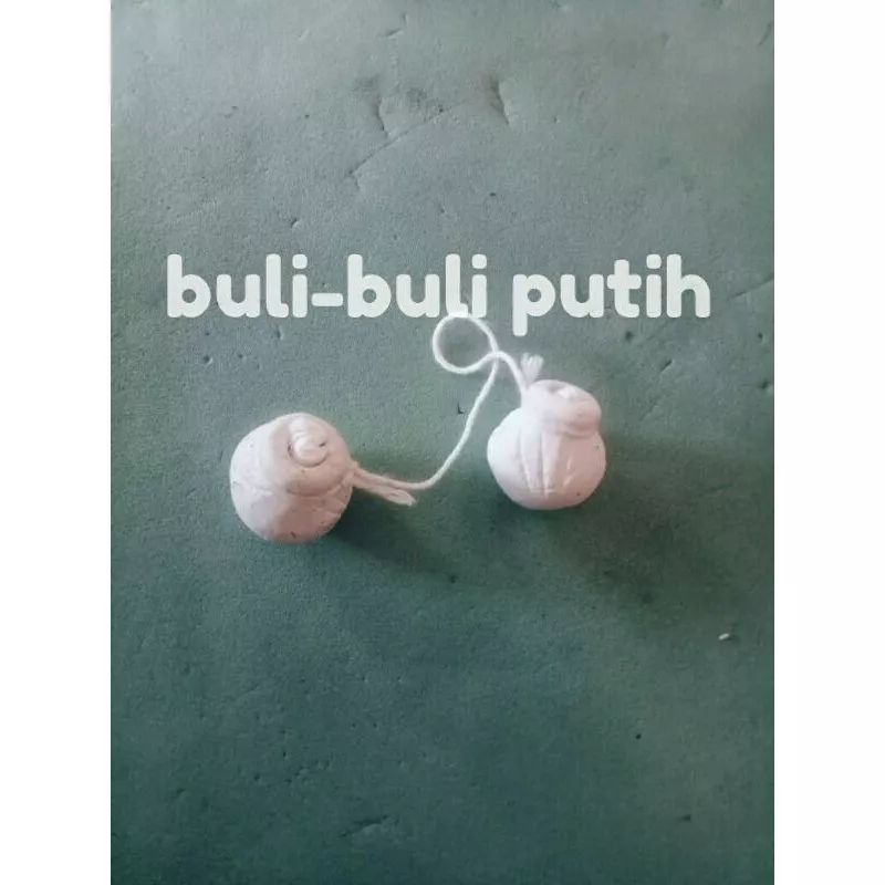 buli buli putih (kelenting) sepasang