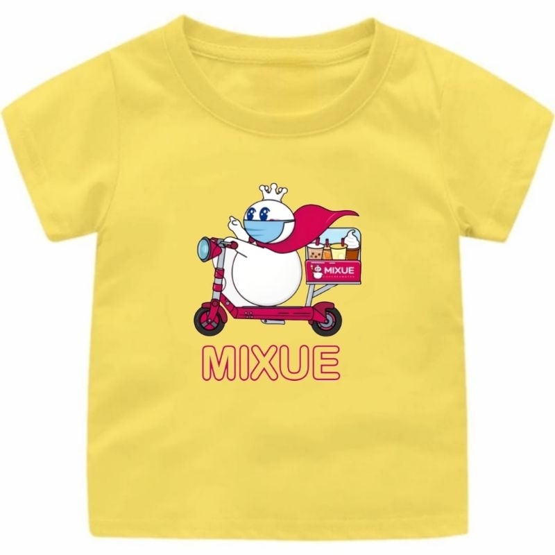 Baju kaos Anak boneka  Es Cream MISUE TERBARU 1-12Tahun.ukuran S.M.L.XL.XXL.3XL