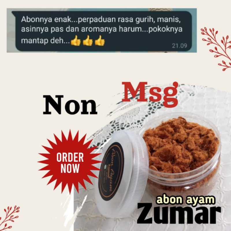

abon ayam no msg by zumar