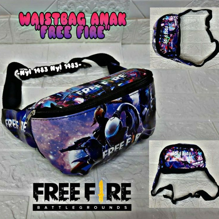 &quot;aurabagss&quot; - Tas Anak Tas Selempang Anak Laki-Laki / Waistbag Anak Laki - Laki Printing Karakter Game Online 2023 By &quot;aurabagss&quot;