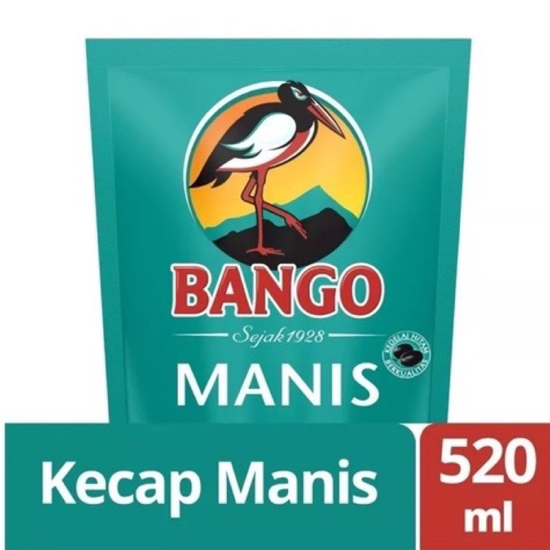 KECAP MANIS BANGO 520ML X 12 PACKS (Grosir 1 dus)