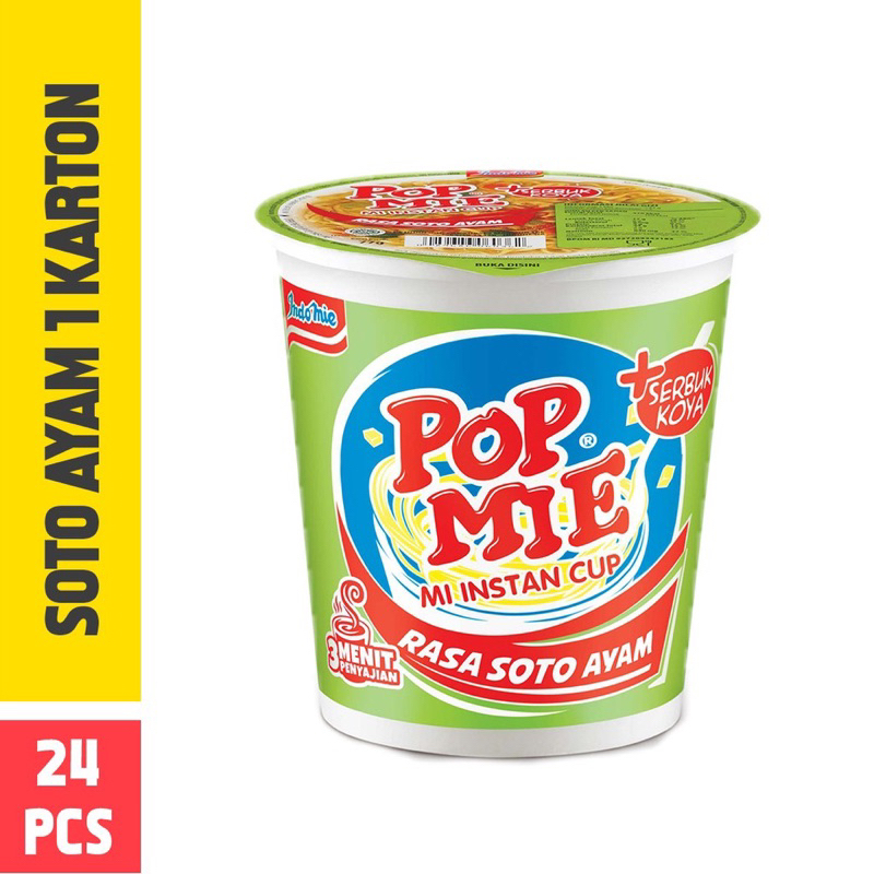 

POP MIE/ INDOMIE GELAS/ POP MIE BAKSO