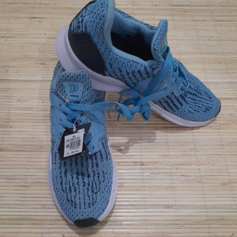 Sepatu Biru Precise Sneaker Original Size 41 Barang Reject Langsung pabrik