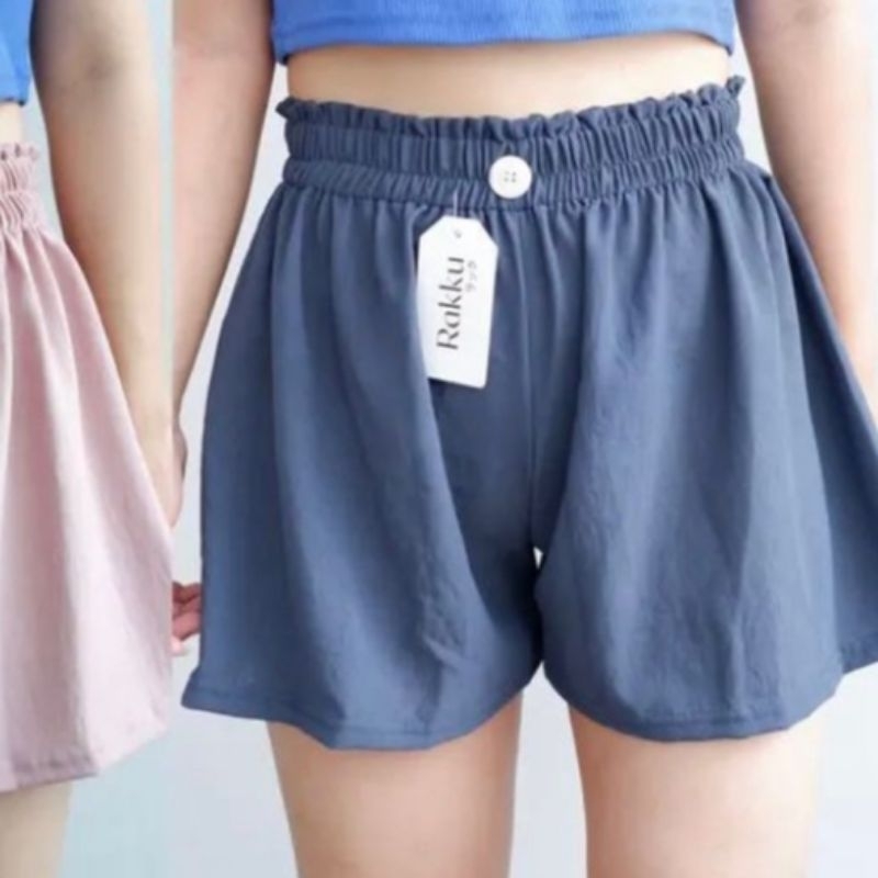 Caca Hot Pants Celana Pendek Wanita Crinkle Airflow