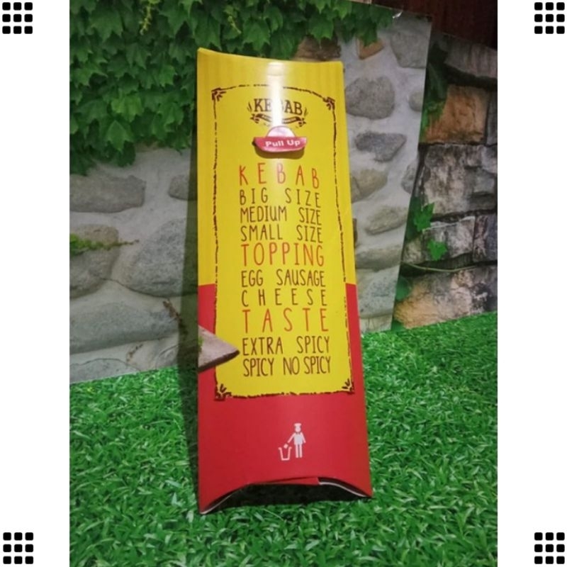 

100 LEMBAR KERTAS KEBAB TARIKAN UKURAN 24 × 9,2 BAHAN IVORY PUTIH HIGH QUALITY | KOTAK KEBAB KEKINIAN | DUS KEBAB VIRAL | KEMASAN KEBAB KEKINIAN | BOX KEBAB VIRAL PRODUK TERBARU | ARINA SHIVA GROUP 5733