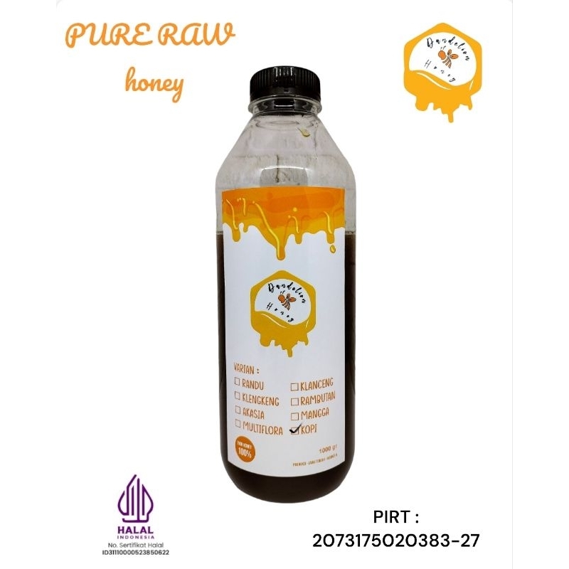 

Madu Murni Asli Nektar Bunga 1000gram