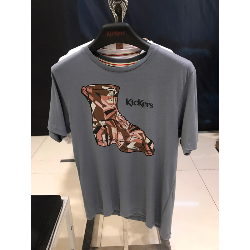 "BIG SALE" Tshirt Kaos Oblong Baju Pria Kickers Original